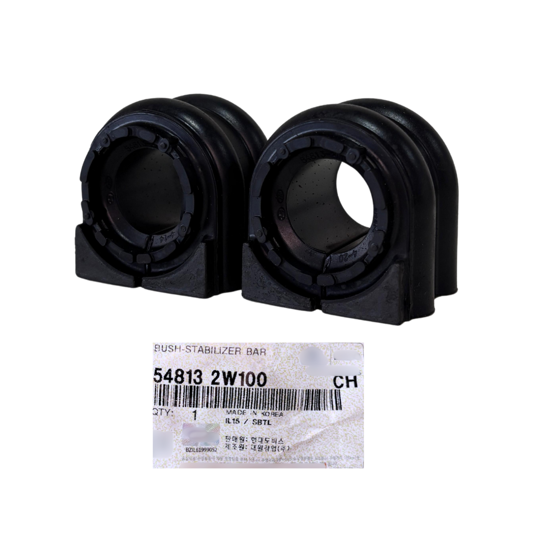 BUCHAS DA BARRA ESTABILIZADORA DIANTEIRA ORIGINAIS HYUNDAI SANTA FÉ 3.3 2013 A 2022