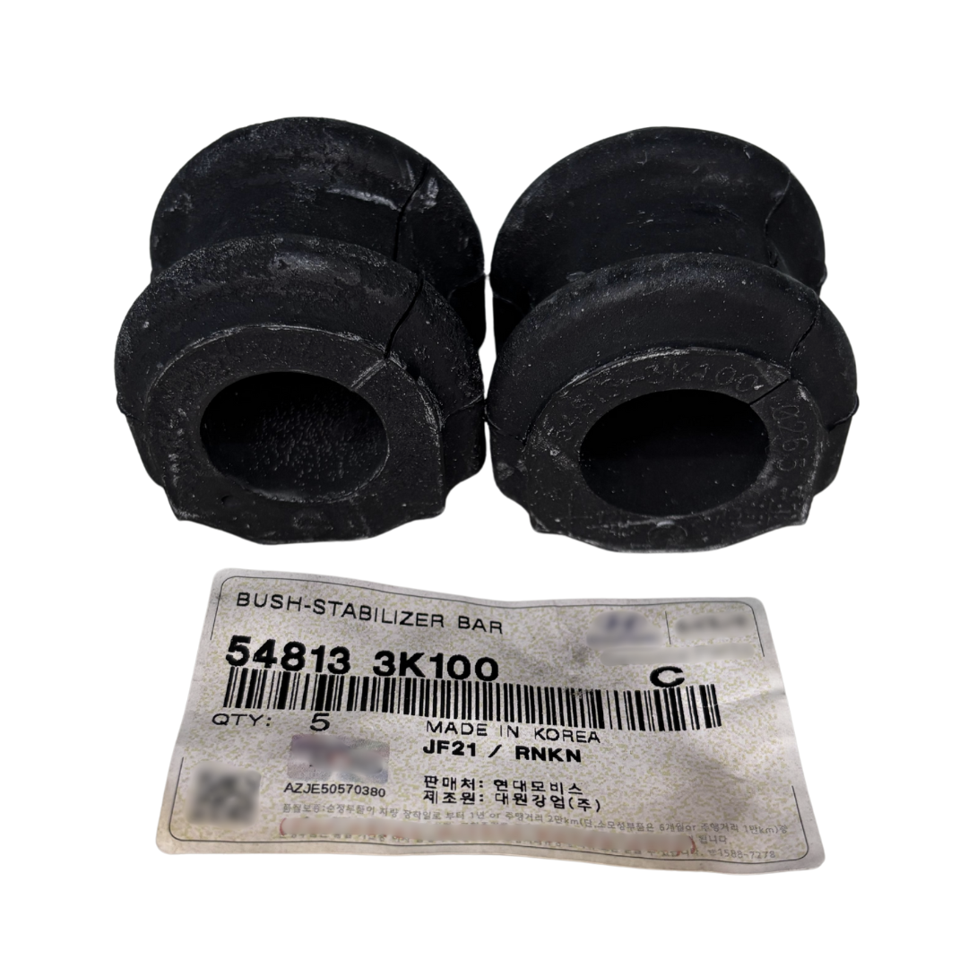 BUCHAS BARRA ESTABILIZADORA DIANTEIRA ORIGINAL HYUNDAI SANTA FÉ 2.4 2.7 E 3.5