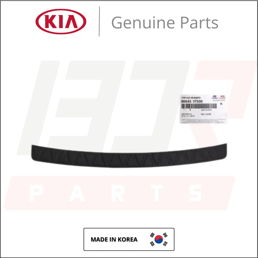 MOLDURA PARA-CHOQUE TRASEIRO PARA KIA SPORTAGE 2006 A 2010