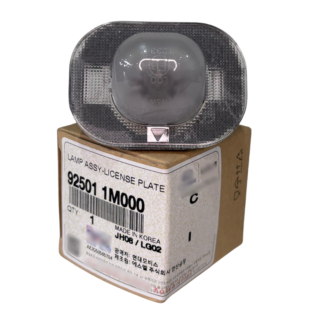 LANTERNA DE PLACA LADO ESQUERDO KIA CERATO 2009 A 2013