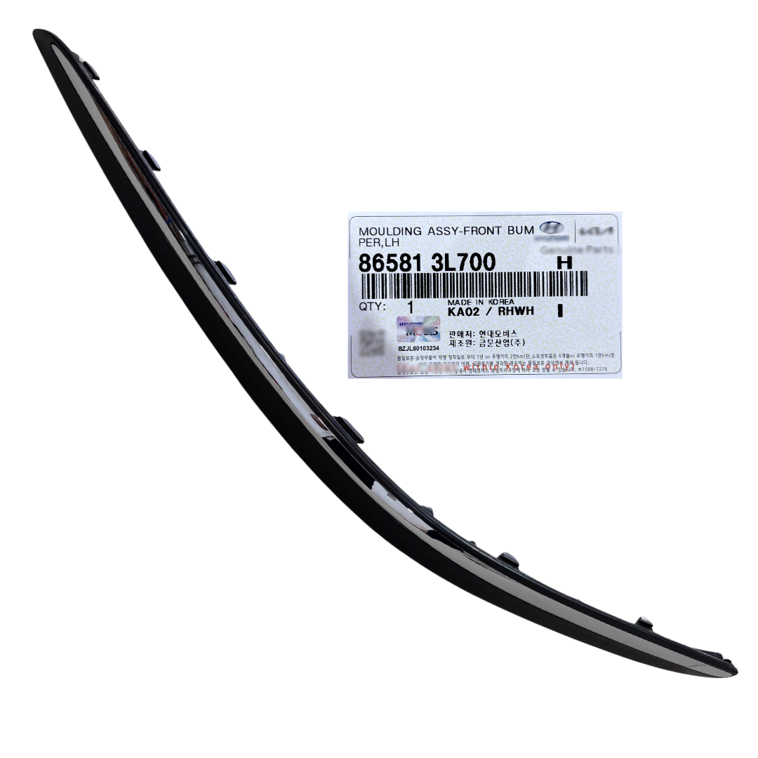 ACABAMENTO PARACHOQUE DIANT ESQUERDO PARA HYUNDAI AZERA 2011 A 2012