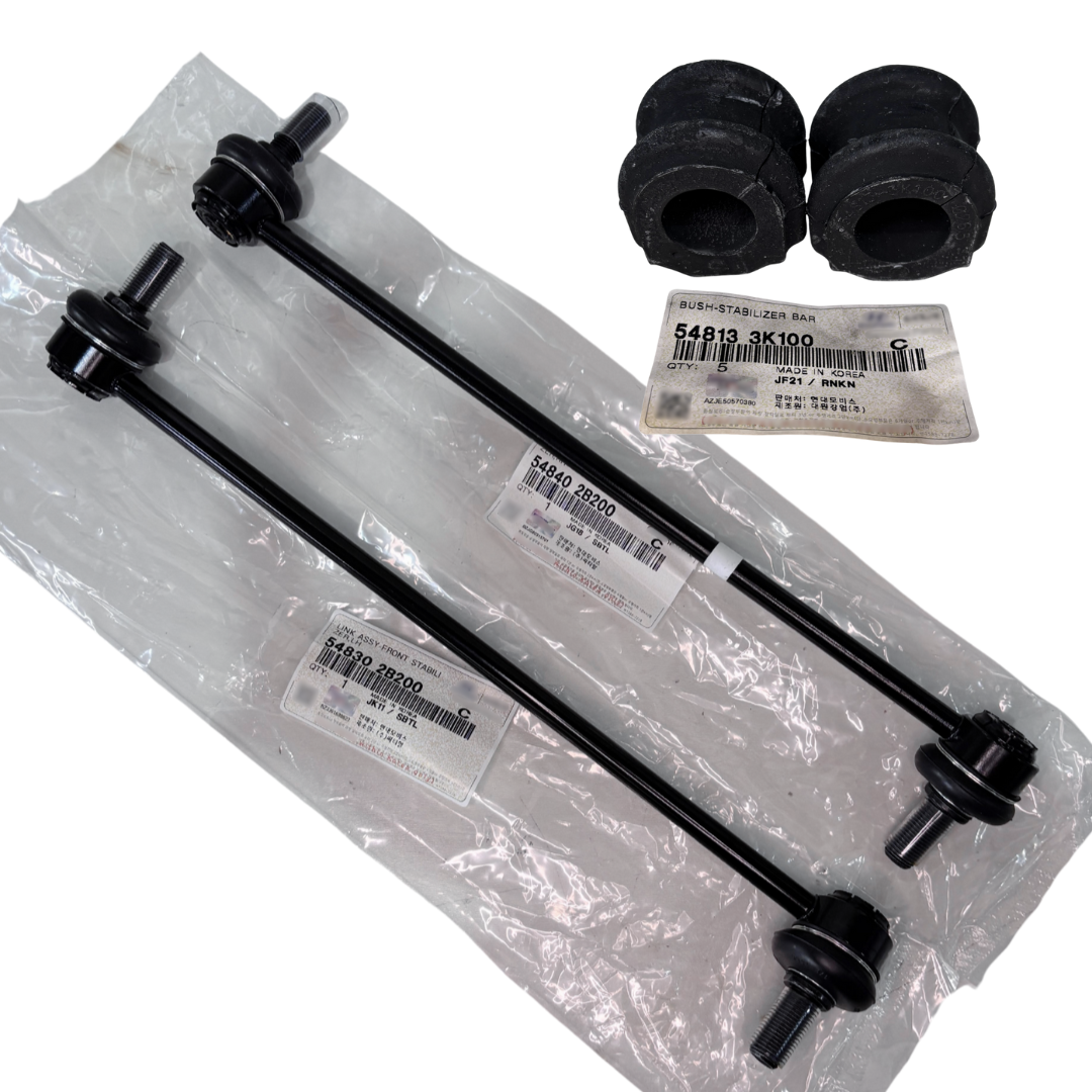 BIELETAS E BUCHAS BARRA ESTAB DIANTEIRA ORIGINAL HYUNDAI SANTA FÉ 2006 A 2013