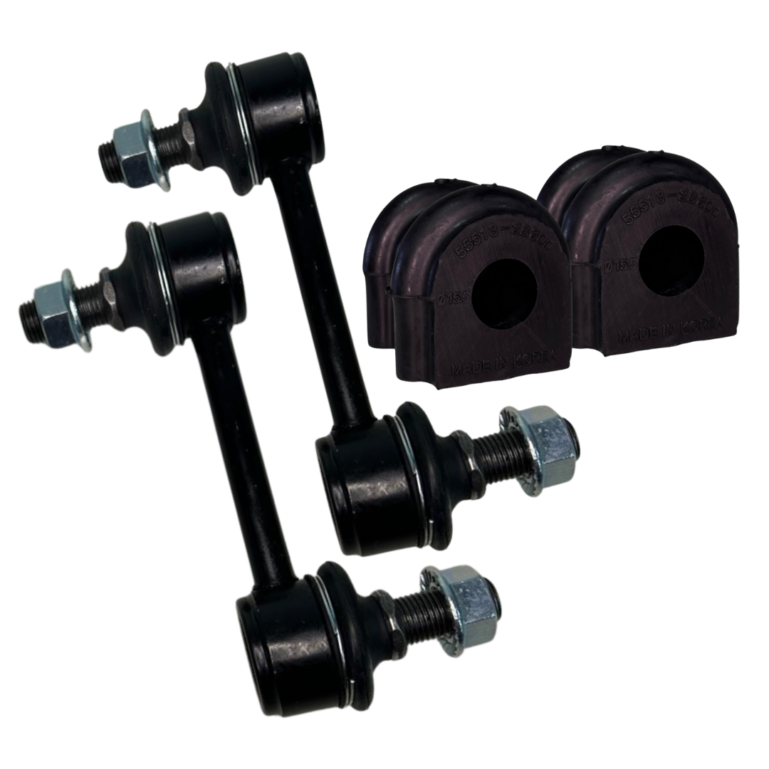 BIELETAS E BUCHAS DA BARRA ESTABILIZADORA TRASEIRA HYUNDAI VERA CRUZ 3.8 2006 A 2013