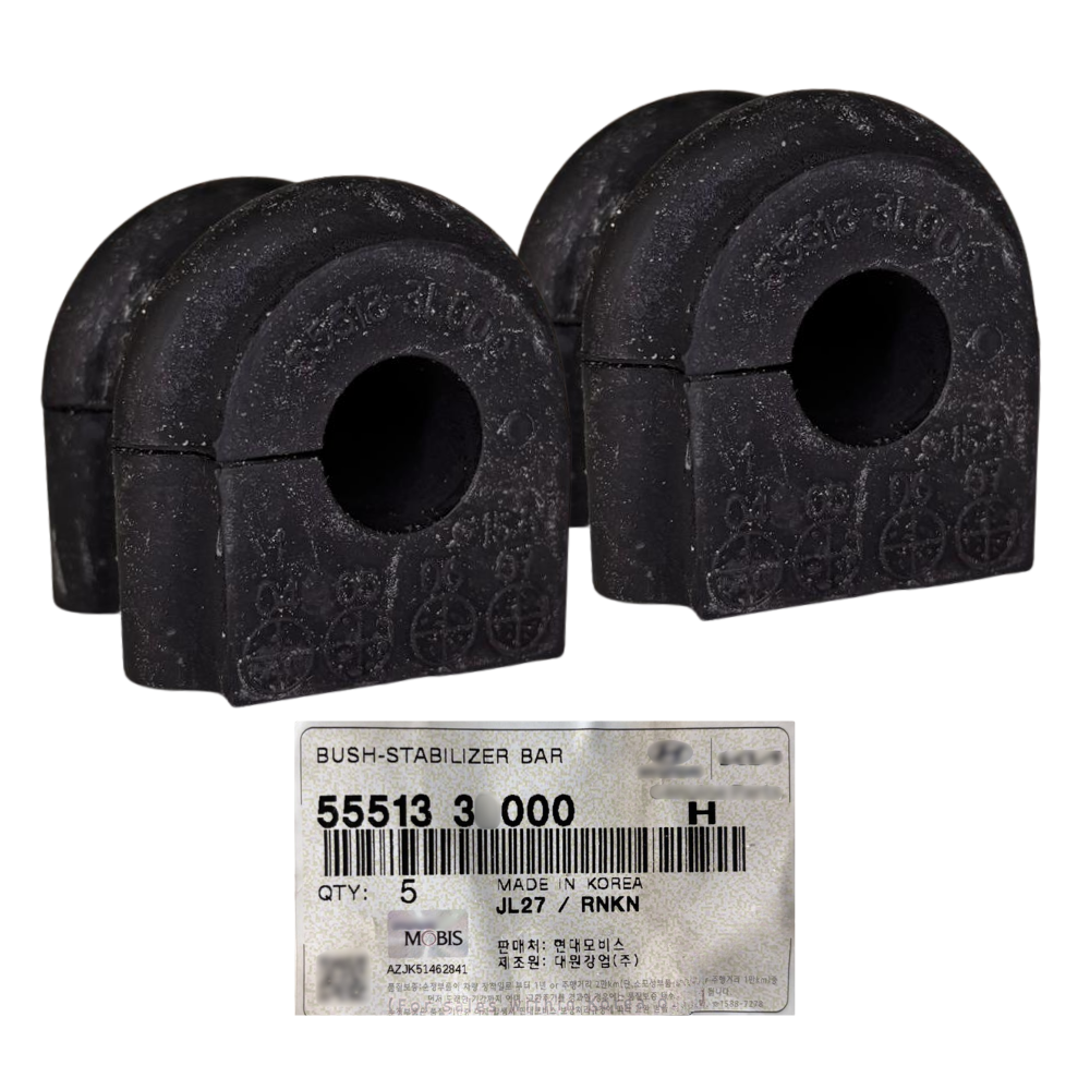 BUCHAS BARRA ESTABILIZADORA TRASEIRA ORIGINAL HYUNDAI AZERA 3.3 2006 A 2011
