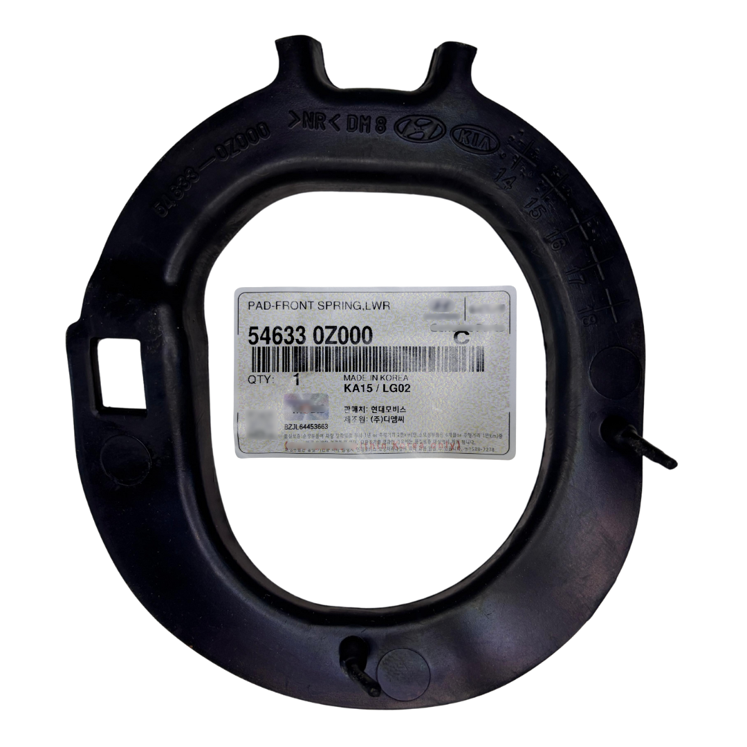 CALÇO MOLA INFERIOR DIANTEIRA ORIGINAL HYUNDAI VELOSTER 1.6 2012 A 2015