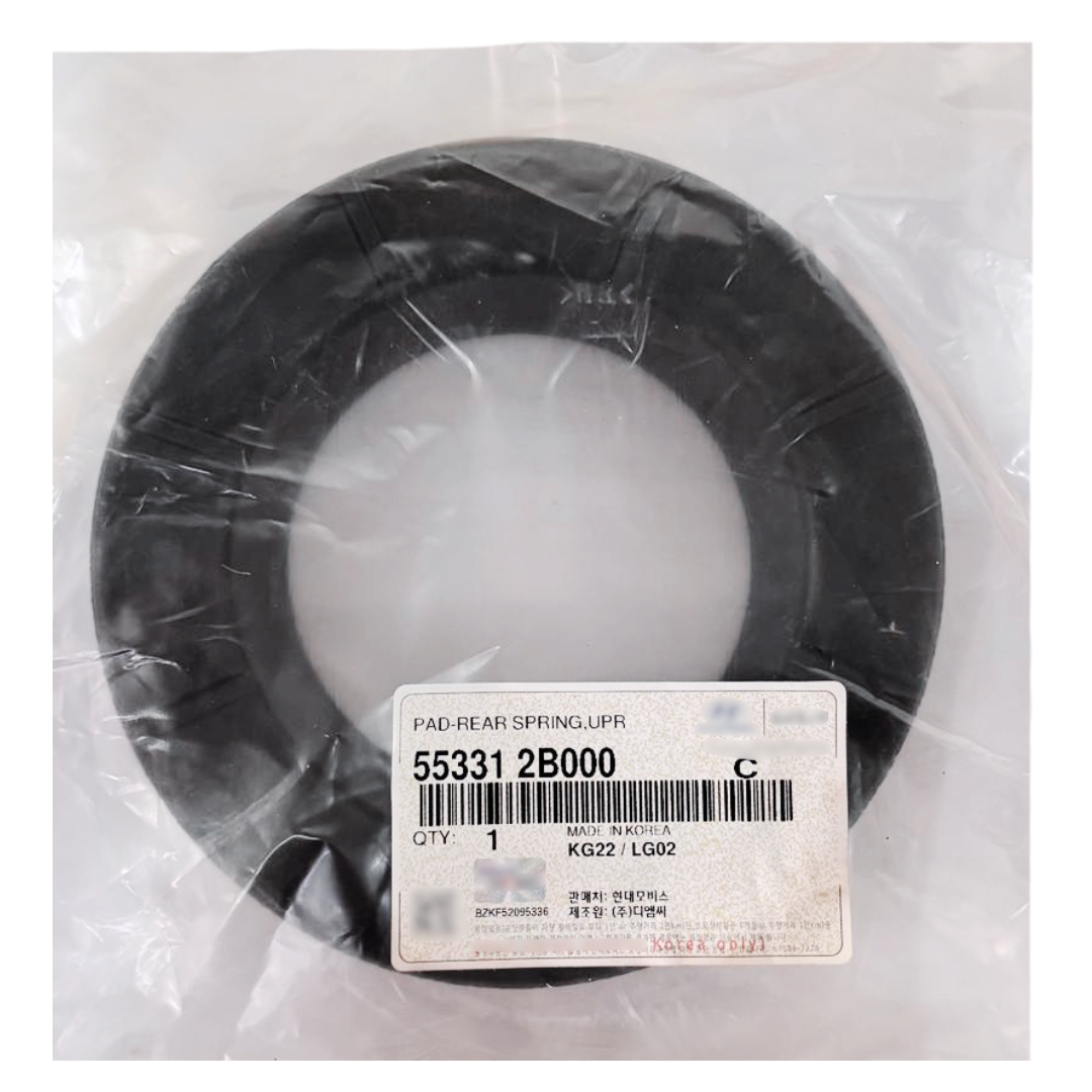 CALÇO MOLA AMORTECEDOR TRASEIRO ORIGINAL HYUNDAI VERA CRUZ 2006 A 2013