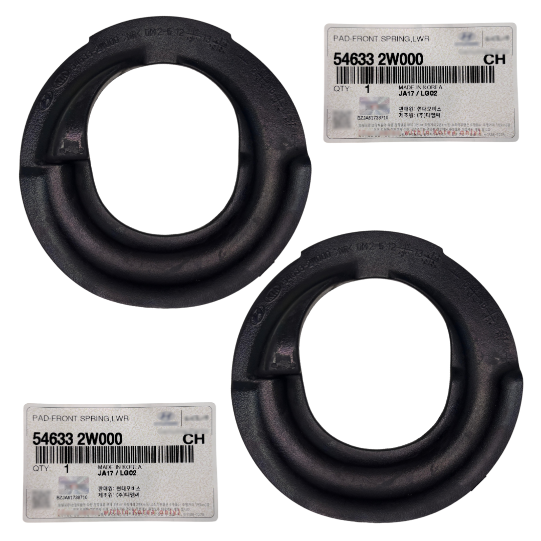PAR CALÇOS INFERIORES MOLA DIANTEIRA HYUNDAI SANTA FÉ 3.3 2013 A 2022