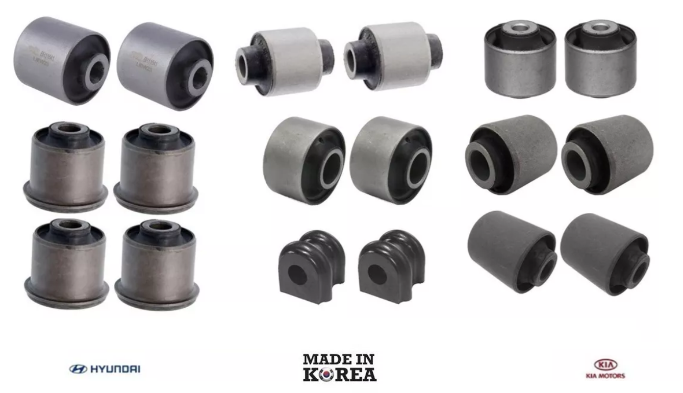 KIT COMPLETO BUCHAS TRASEIRAS PARA HYUNDAI SANTA FÉ 3.5 V6 2009 A 2012