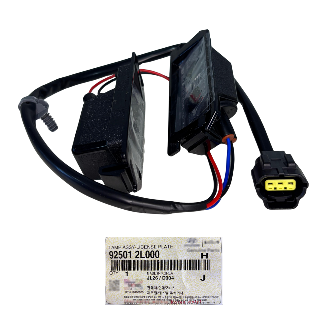 LANTERNA PLACA COMPLETA 2 LADOS PARA HYUNDAI I30 2.0 2007 A 2012