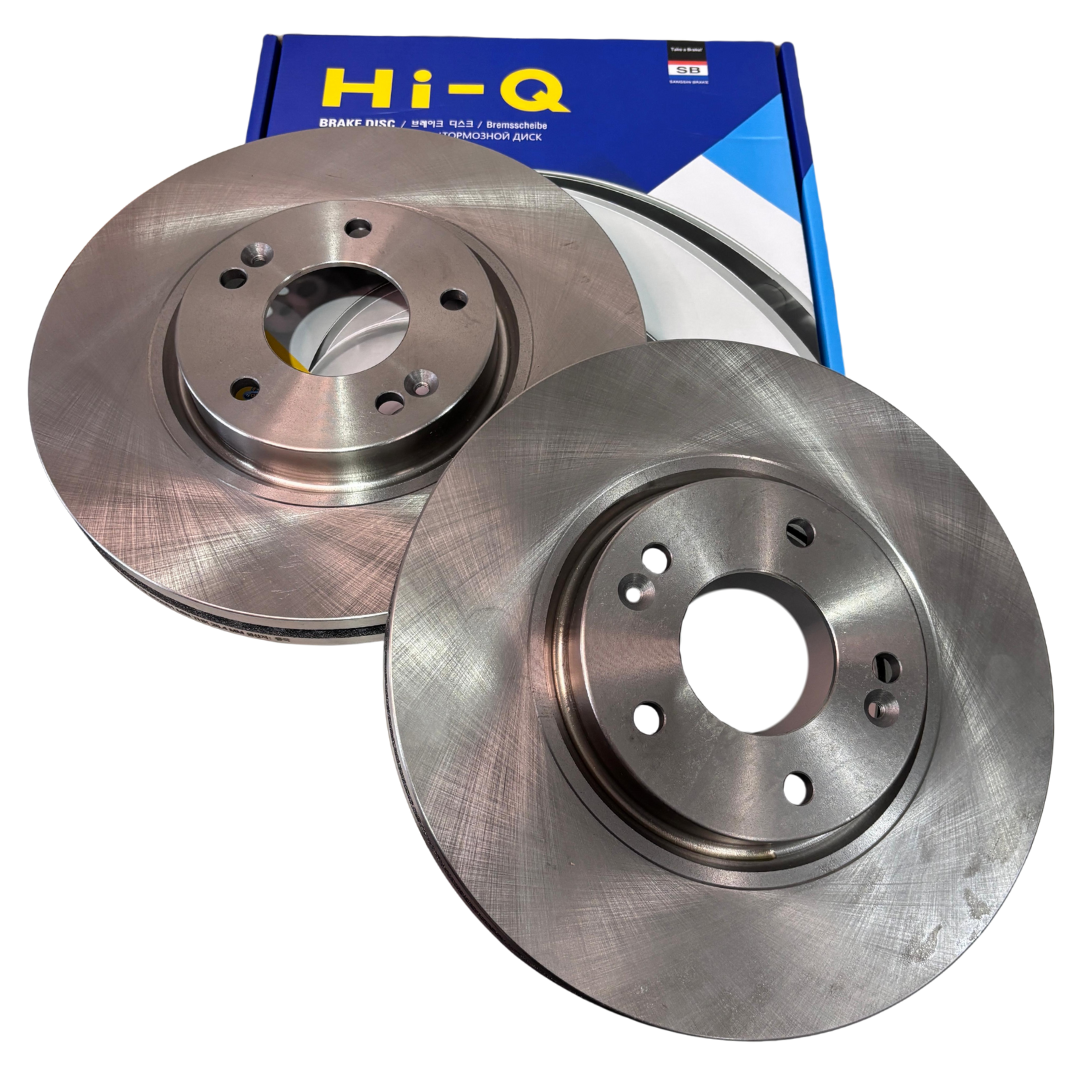PAR DISCOS DE FREIO DIANTEIRO ORIGINAL KIA OPIRUS 3.8 2007 A 2009 303mm