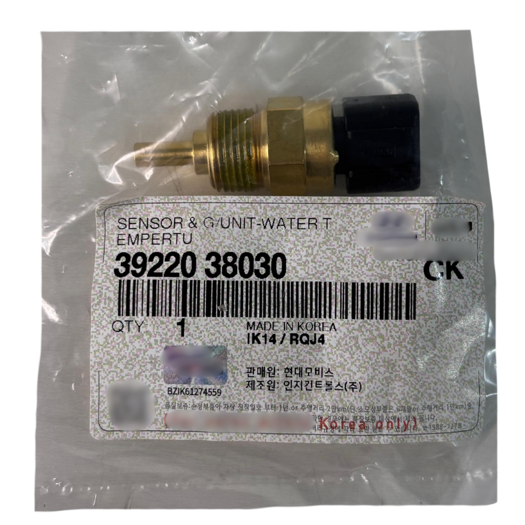 SENSOR DE TEMPERATURA ÁGUA ORIGINAL HYUNDAI HB20 2012 A 2022