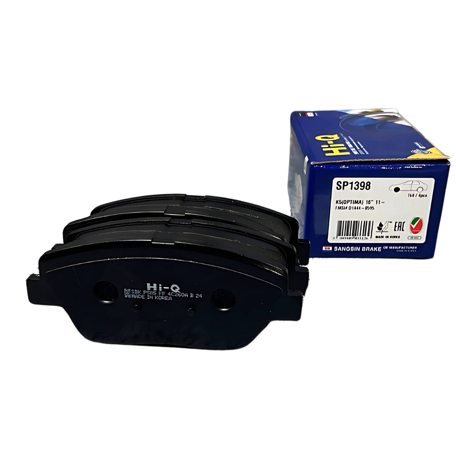 KIT PASTILHAS DE FREIO DIANTEIRA HYUNDAI AZERA 2012 A 2020