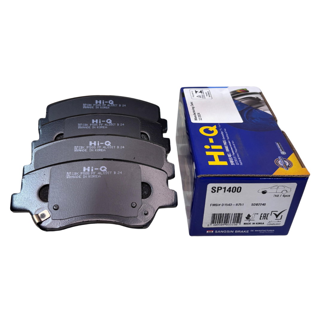 PASTILHAS DE FREIO DIANTEIRA PARA HYUNDAI VELOSTER 2012 A 2016