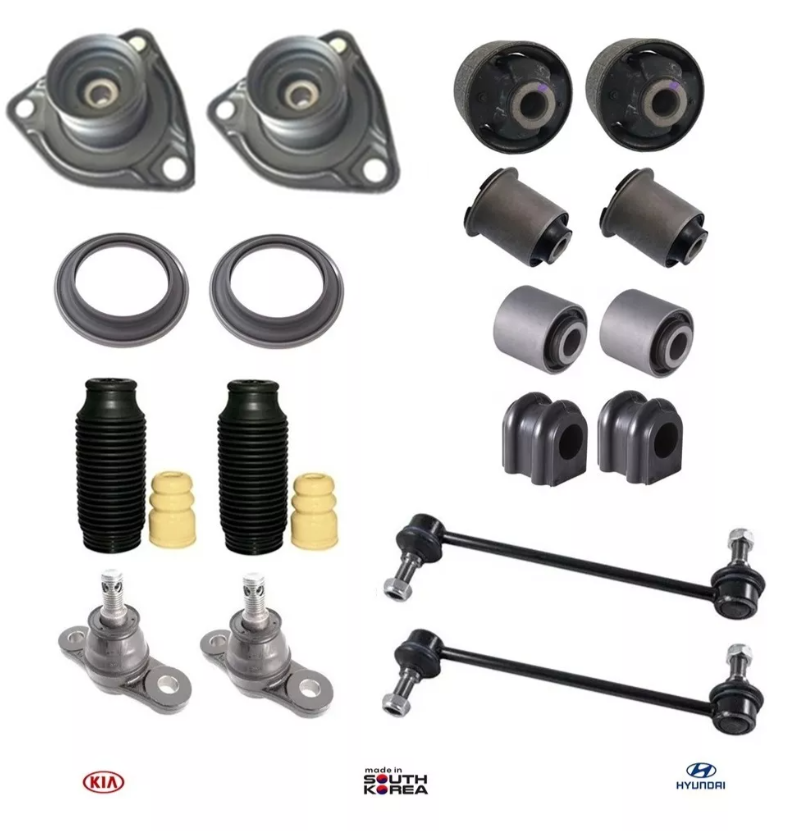 KIT PEÇAS SUSPENSÃO DIANTEIRA HYUNDAI I30 2.0 2007 A 2012
