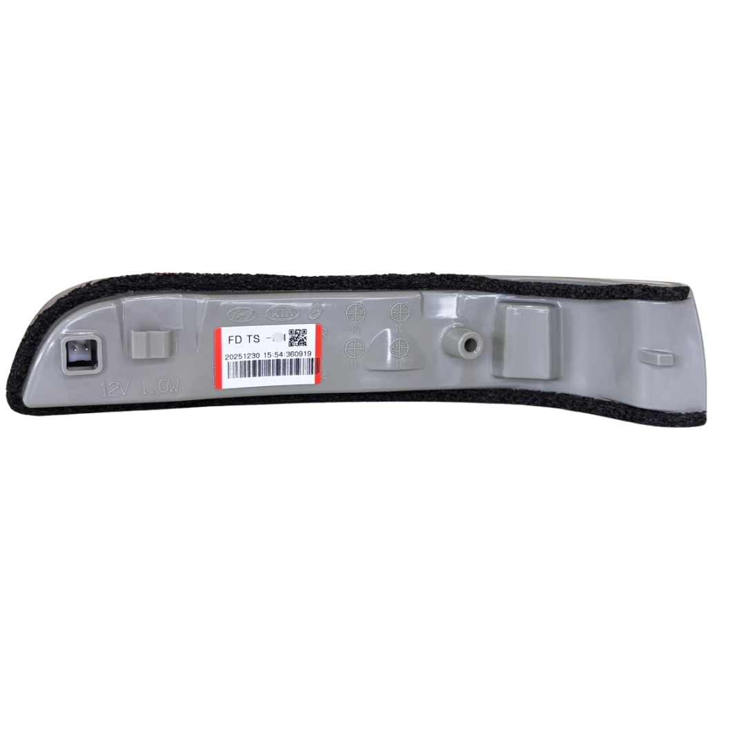 PISCA SETA LED RETROVISOR LADO ESQUERDO ORIGINAL I30 2.0 2008 A 2012