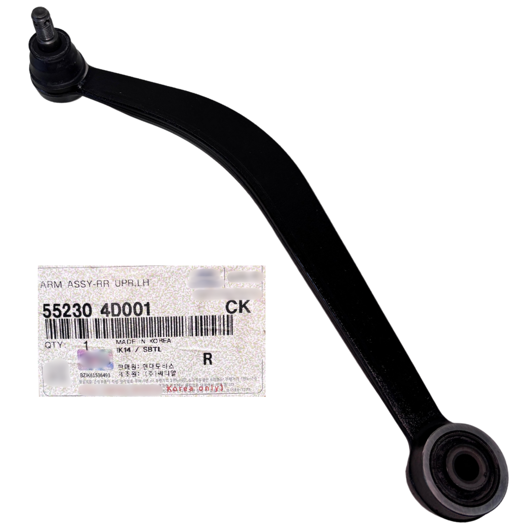 BRAÇO CURVO ESQUERDO TRASEIRO ORIGINAL KIA CARNIVAL 3.5/3.8 2006 A 2015
