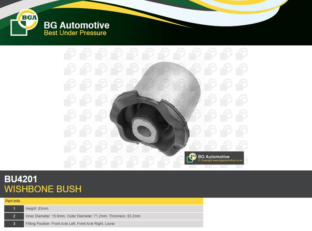 BUCHA GRANDE BANDEJA INF DIANT LAND ROVER DISCOVERY 4 2009-2018
