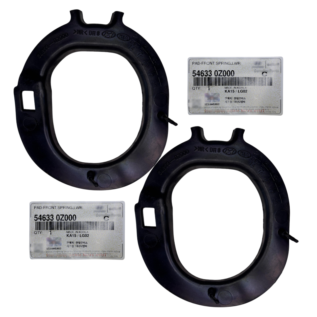 CALÇOS MOLAS INFERIORES DIANTEIRAS ORIGINAIS HYUNDAI VELOSTER 1.6 2012 A 2016