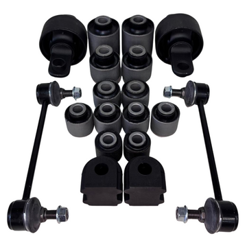 KIT COMPLETO BUCHAS E BIELETAS TRASEIRAS HYUNDAI I30 2.0 2007 A 2012