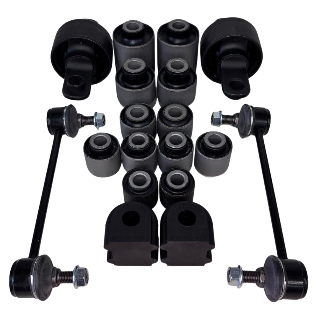 KIT COMPLETO BUCHAS E BIELETAS TRASEIRAS HYUNDAI I30 2.0 2007 A 2012