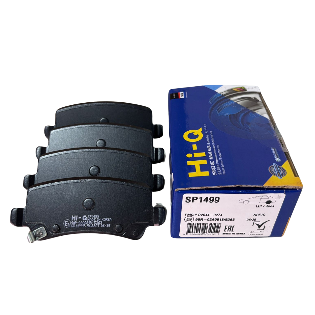 KIT PASTILHAS DE FREIO TRASEIRA HYUNDAI AZERA 3.0