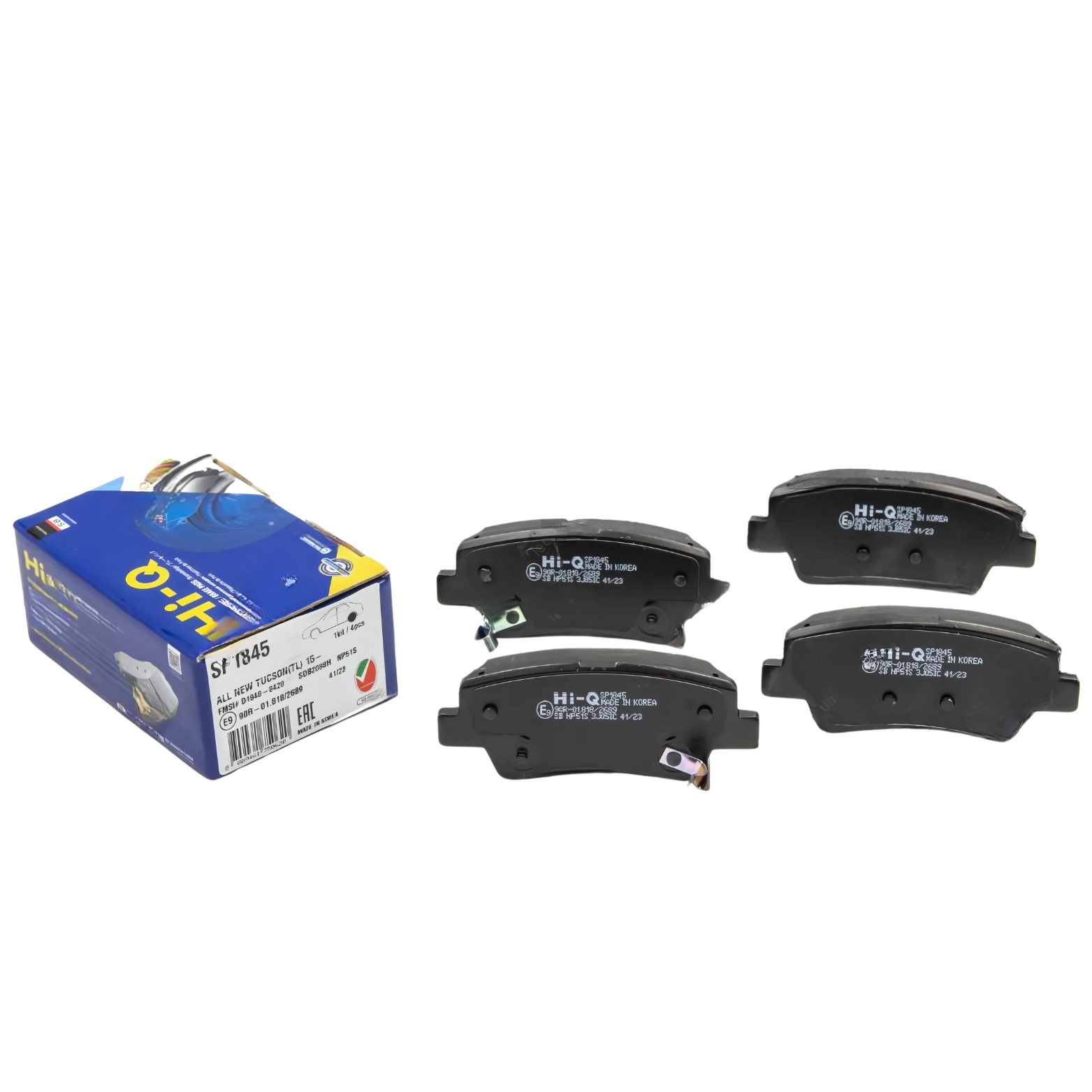 PASTILHAS DE FREIO TRASEIRA PARA KIA OPTIMA 2.0/2.4 2011 A 2017