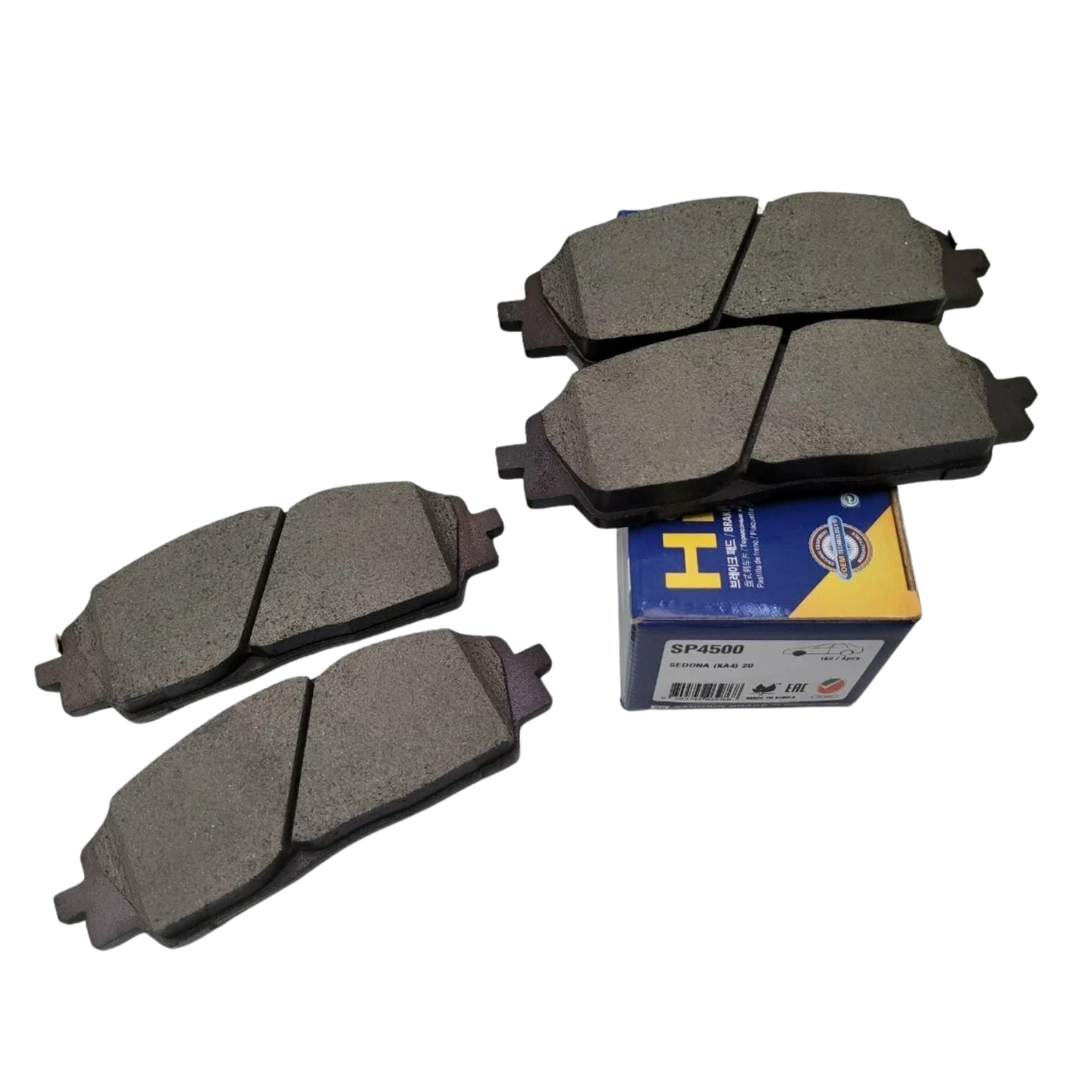 KIT PASTILHAS DE FREIO DIANTEIRAS KIA CARNIVAL 2022 A 2025