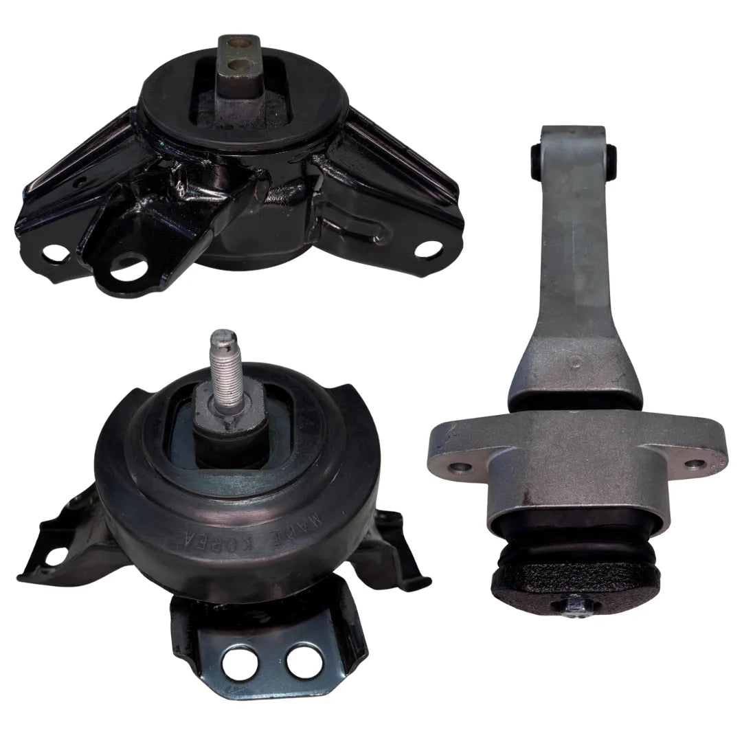 Kit de 3 Coxins do Motor Hyundai Grand Santa Fe 2013 a 2016 / Santa Fe 2013 a 2019 / Kia Sorento 2013 a 2015 HS Parts