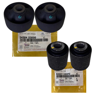 Kit de Buchas das Bandejas Dianteiro Hyundai ix35 2009 a 2013 / New Tucson 2018 a 2025 / Kia Sportage 2010 a 2015 Original Mobis