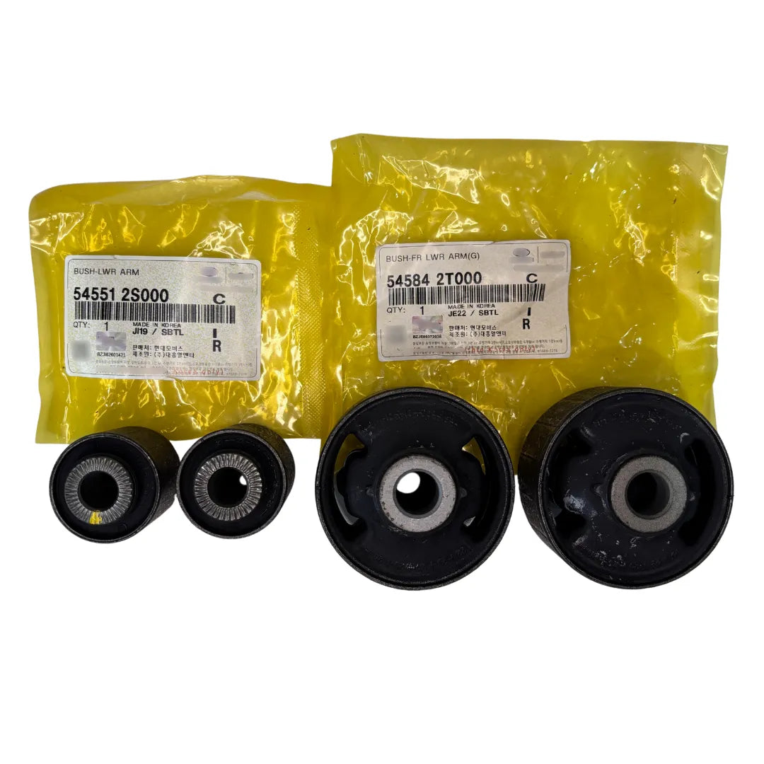 Kit de Buchas das Bandejas Dianteiro Hyundai ix35 2009 a 2013 / New Tucson 2018 a 2025 / Kia Sportage 2010 a 2015 Original Mobis