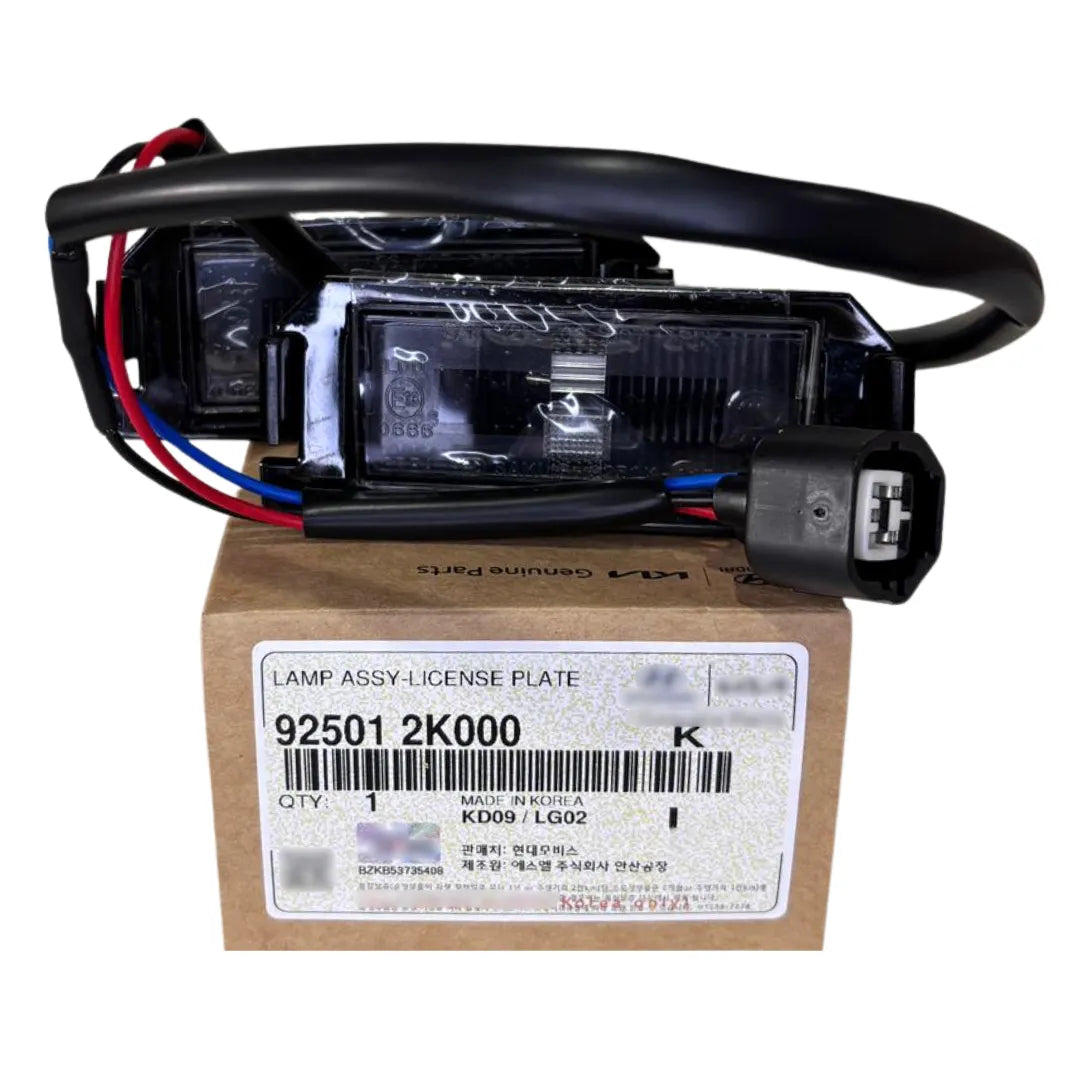 Lanterna de Placa Kia Soul 2008 a 2011 Original Mobis