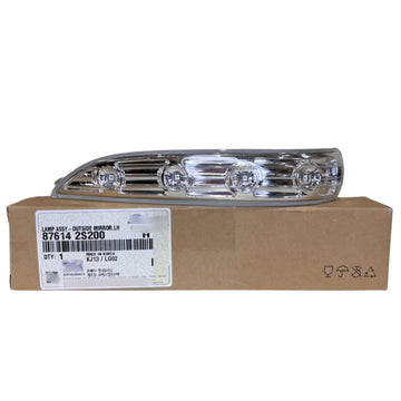 Pisca Seta do Retrovisor Esquerdo Hyundai ix35 2009 a 2022 Original Mobis