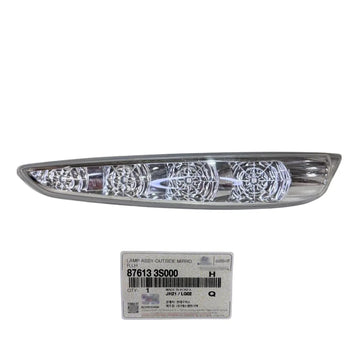 Pisca Seta do Retrovisor Esquerdo Hyundai Sonata 2010 a 2014 Original Mobis