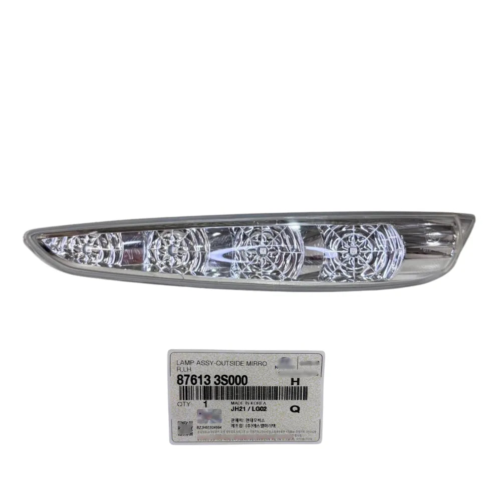 Pisca Seta do Retrovisor Esquerdo Hyundai Sonata 2010 a 2014 Original Mobis