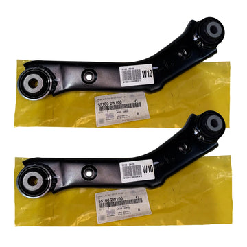 Par de Braços Curvos Traseiro Hyundai Grand Santa Fe 2013 a 2016 / Santa Fe 2013 a 2019 / Kia Sorento 2013 a 2015 Original Mobis
