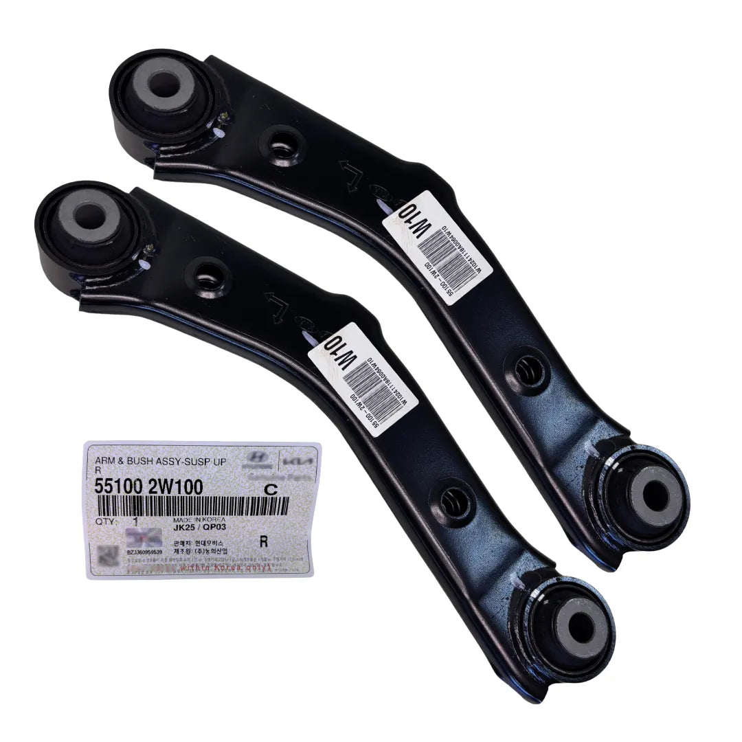 Par de Braços Curvos Traseiro Hyundai Grand Santa Fe 2013 a 2016 / Santa Fe 2013 a 2019 / Kia Sorento 2013 a 2015 Original Mobis