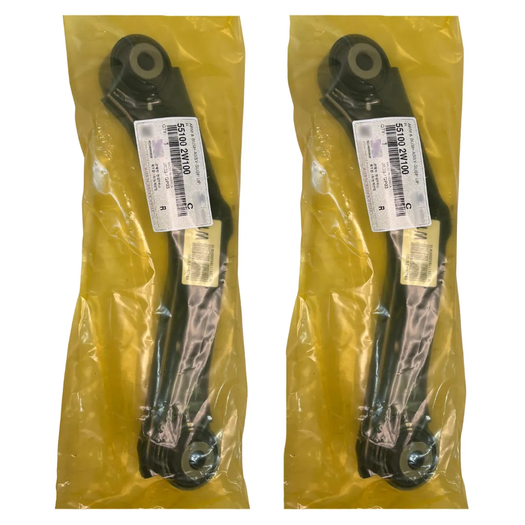 Par de Braços Curvos Traseiro Hyundai Grand Santa Fe 2013 a 2016 / Santa Fe 2013 a 2019 / Kia Sorento 2013 a 2015 Original Mobis