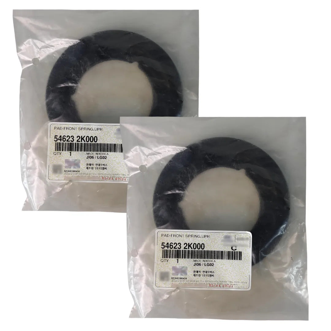 Par de Calços de Molas Dianteiro Superior Hyundai Creta 2017 a 2026 / Elantra 2012 a 2016 / HB20 2012 a 2026 / Veloster 2012 a 2014 / Kia Picanto 2011 a 2019 / Soul 2008 a 2014 Original Mobis