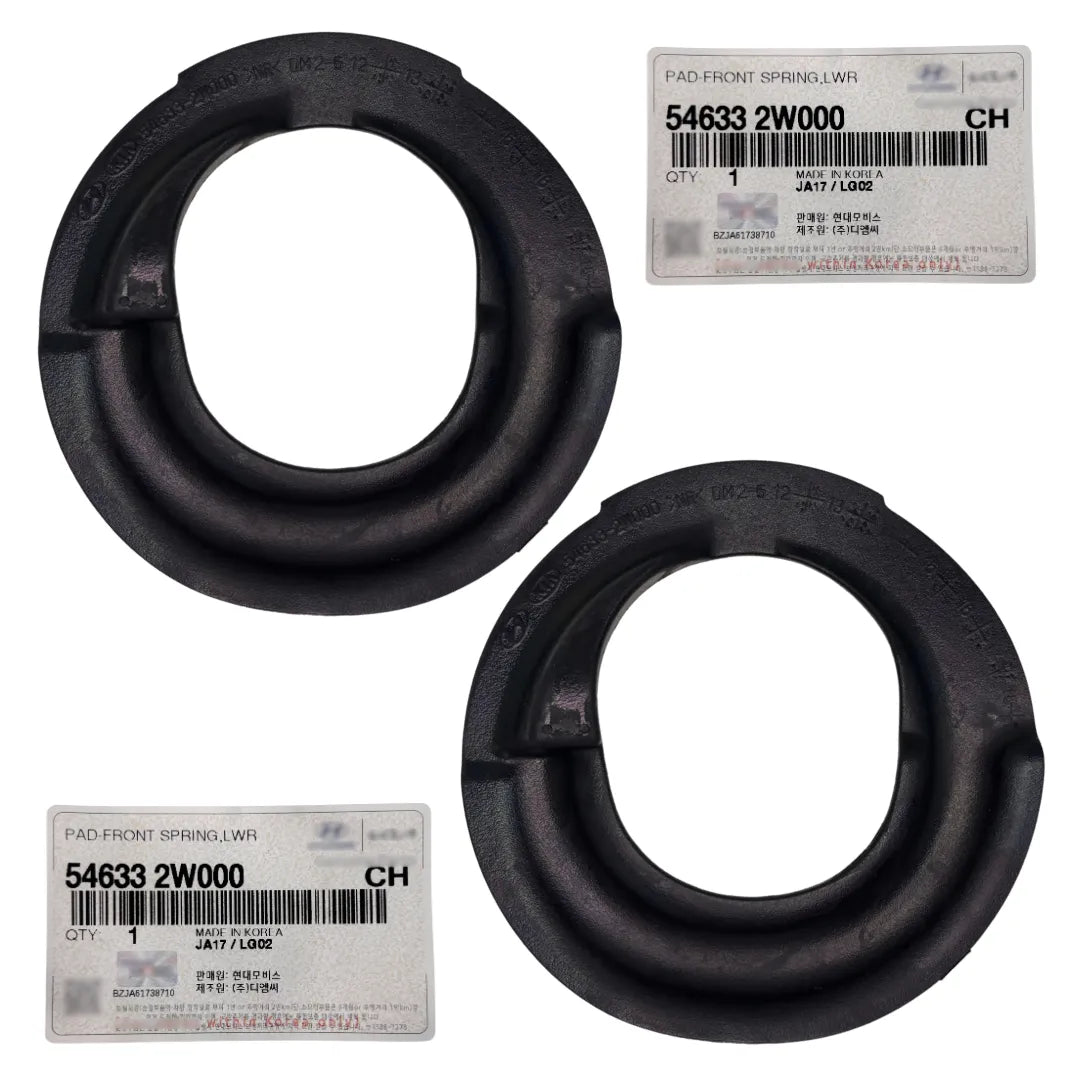 Par de Calços de Molas Dianteiro Inferior Hyundai Grand Santa Fe 2013 a 2016 / Santa Fe 2013 a 2019 / Kia Sorento 2013 a 2015 Original Mobis