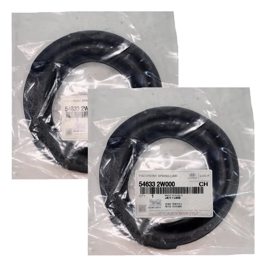 Par de Calços de Molas Dianteiro Inferior Hyundai Grand Santa Fe 2013 a 2016 / Santa Fe 2013 a 2019 / Kia Sorento 2013 a 2015 Original Mobis