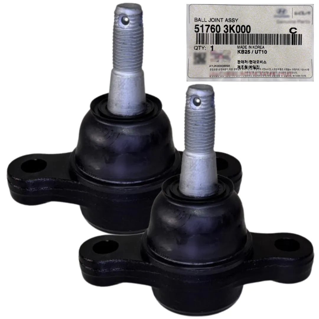 Par de Pivôs Dianteiro Inferior Hyundai Azera 2006 a 2011 / Sonata 2006 a 2009 / Kia Opirus 2006 a 2009 Original Mobis