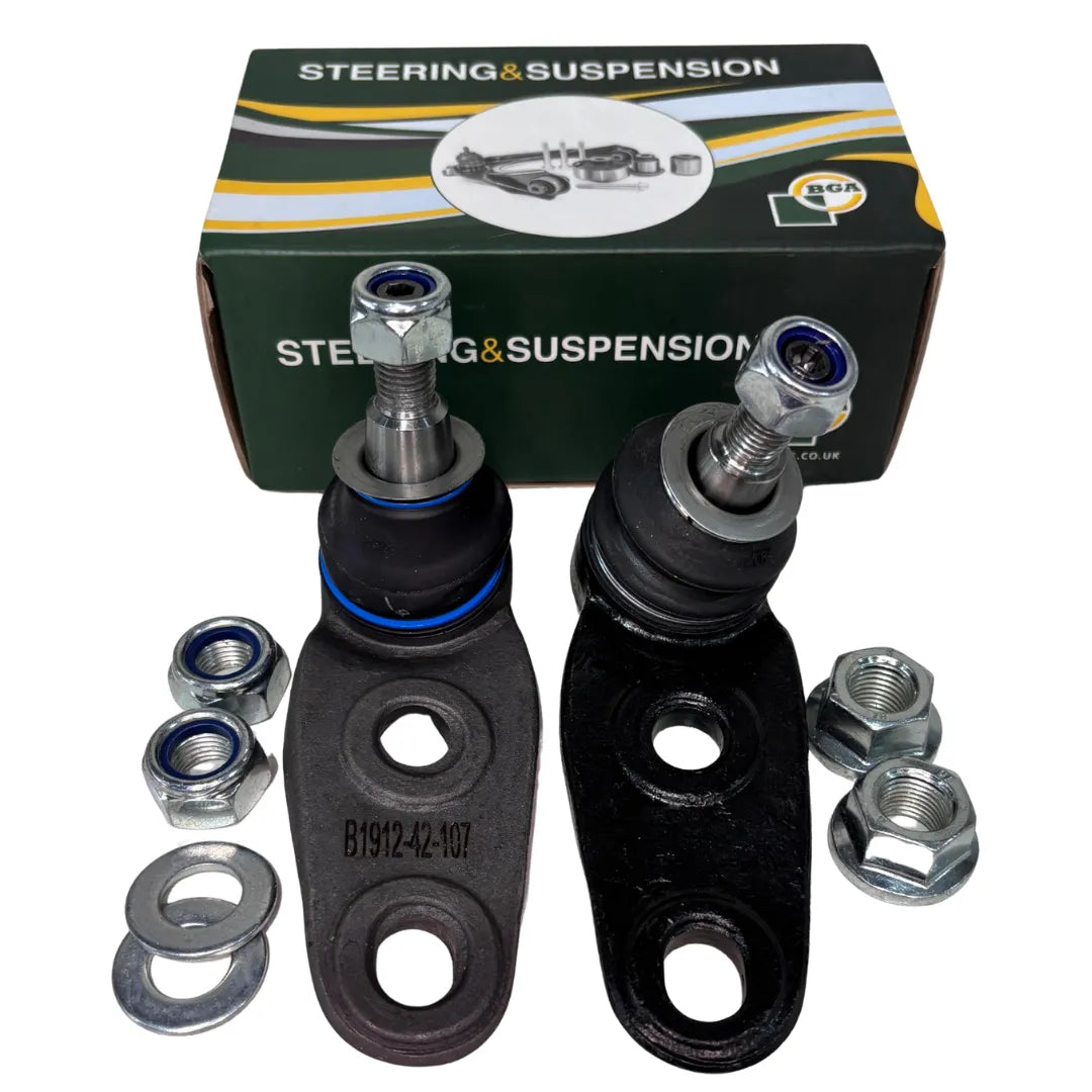Par de Pivôs Dianteiro Inferior Mini Cabrio 2007 a 2015 / Clubman Cooper 2008 a 2014 / Clubman Cooper S 2008 a 2014 / Cooper 2006 a 2013 / Cooper S 2006 a 2013 / Coupe 2010 a 2015 / Coupe Cooper S 2011 a 2015 / Coupe JCW 2011 a 2015 e mais 8 modelos BGA