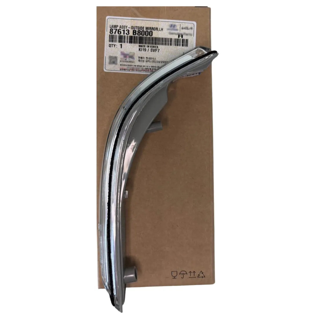 Pisca Seta do Retrovisor Esquerdo Hyundai Grand Santa Fe 2013 a 2016 / Santa Fe 2013 a 2019 Original Mobis