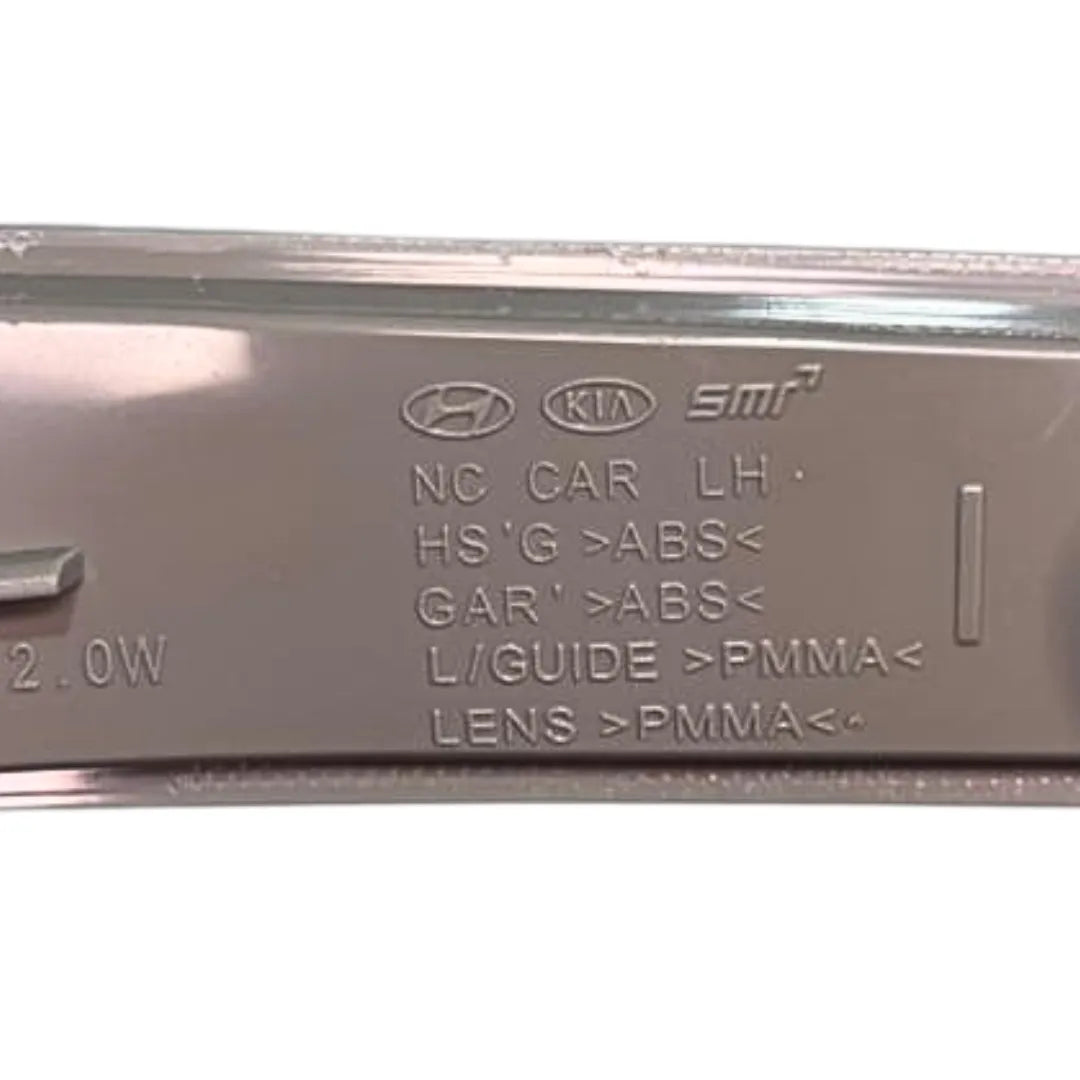Pisca Seta do Retrovisor Esquerdo Hyundai Grand Santa Fe 2013 a 2016 / Santa Fe 2013 a 2019 Original Mobis